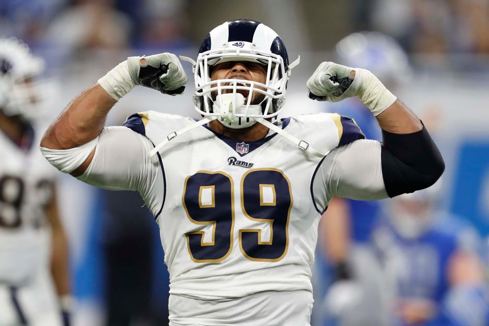 Former Lions GM Martin Mayhew said the team would have beat the Dallas Cowboys in the playoffs had he drafted Aaron Donald instead of Eric Ebron.