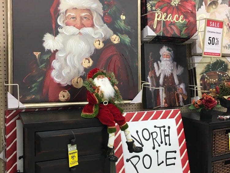 Hobby Lobby christmas display