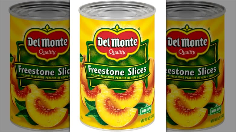 del monte freestone peach slices