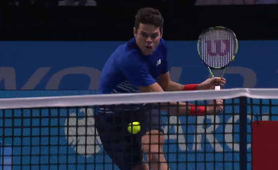 Raonic came to the net 61 times - mostly on his own terms, with an inside-out forehand approach. It was almost enough. (TennisTV.com)