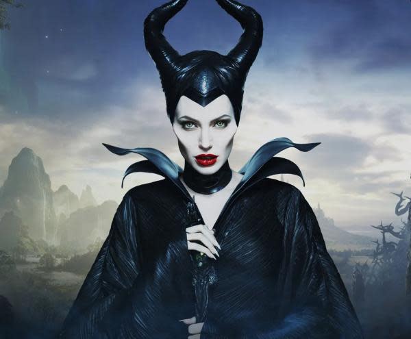 Angelina Jolie as Maleficent (Source: IMBb)