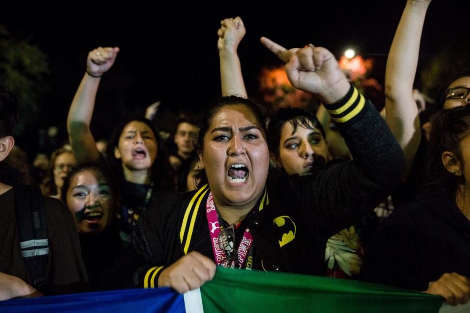 Protests after Donald Trump’s victory