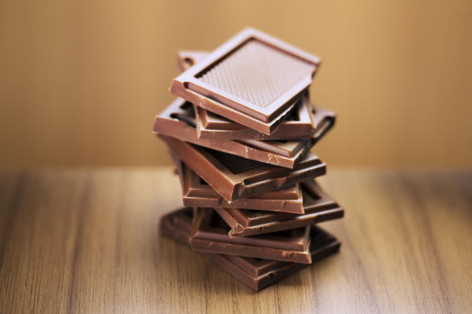 You should never have chocolate with champagne. Photo: Getty