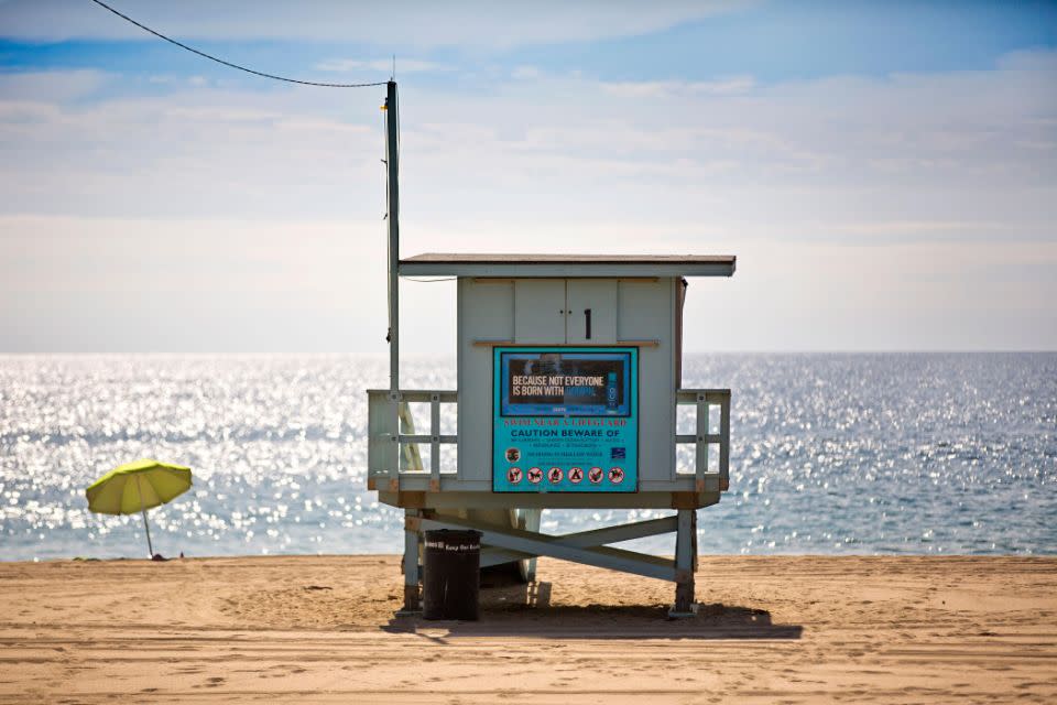 Malibu lifeguard station. Source: Discover Los Angeles