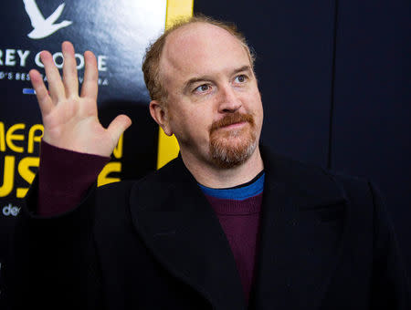 FILE PHOTO: Cast member Louis C.K. attends the "American Hustle" movie premiere in New York December 8, 2013. REUTERS/Eric Thayer/File Photo