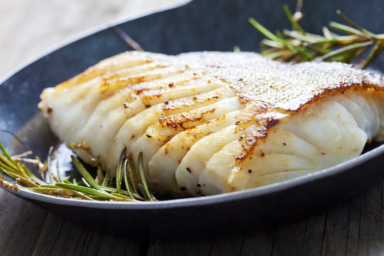 <span class="caption">Cod is a good source of iodine.</span> <span class="attribution"><a class="link " href="https://www.shutterstock.com/download/confirm/266014253?src=26qfMuvzhcjfef7xRopVyA-1-0&size=medium_jpg" rel="nofollow noopener" target="_blank" data-ylk="slk:TunedIn by Westend61/Shutterstock;elm:context_link;itc:0;sec:content-canvas">TunedIn by Westend61/Shutterstock</a></span>