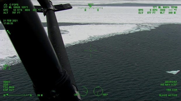 The Joint Rescue Coordination Centre (JRCC) from Trenton sent in a Hercules aircraft to keep tabs on the hikers and give exact locations in order for an OPP aircraft to pick them up. 