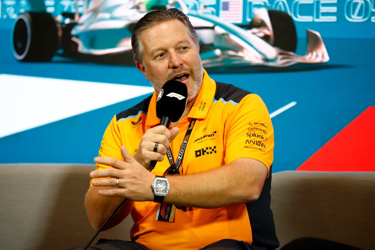 Zak Brown believes there has only been one ‘credible’ bid in the last decade from teams looking to enter the Formula 1 grid (Getty Images)