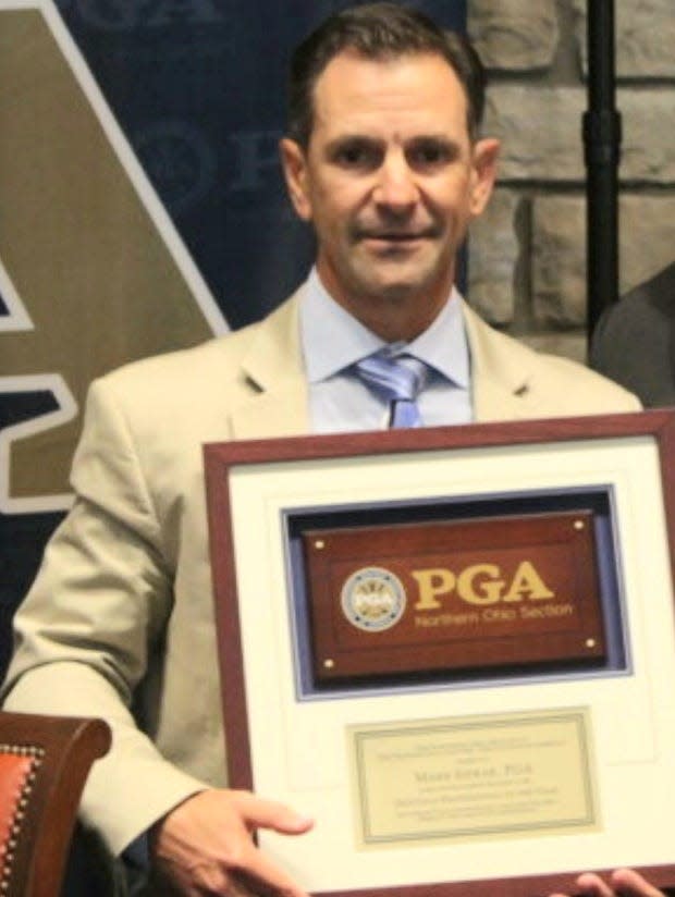 Mike Sierak is the Northern Ohio PGA Professional of the Year.