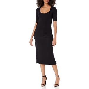 Rebecca Taylor ruched midi dress