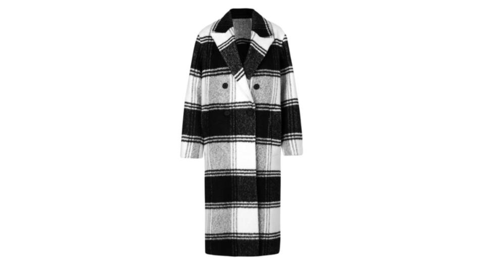 AllSaints Lottie Check Coat