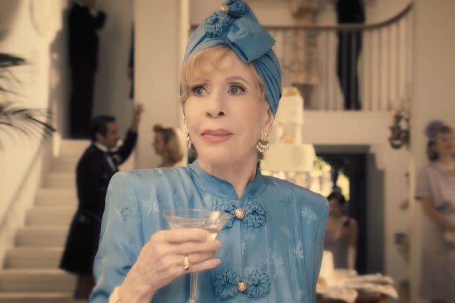 <p>Apple TV+</p> Carol Burnett on 'Palm Royale'