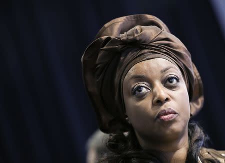 Nigeria's Oil Minister Diezani Alison-Madueke attends the annual meeting of the World Economic Forum (WEF) in Davos in this January 23, 2013 file photo. REUTERS/Pascal Lauener/Files