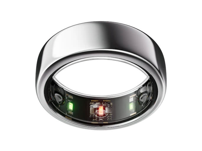 Oura Ring Gen3 Silver Horizon