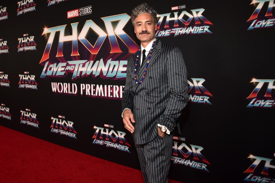 Taika Waititi at Thor: Love and Thunder premiere