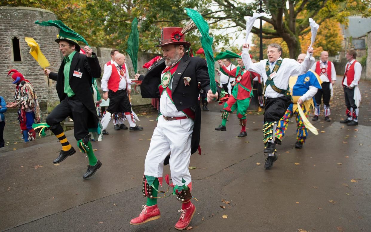 Morris Dancers - Eddie Mulholland/Telegraph