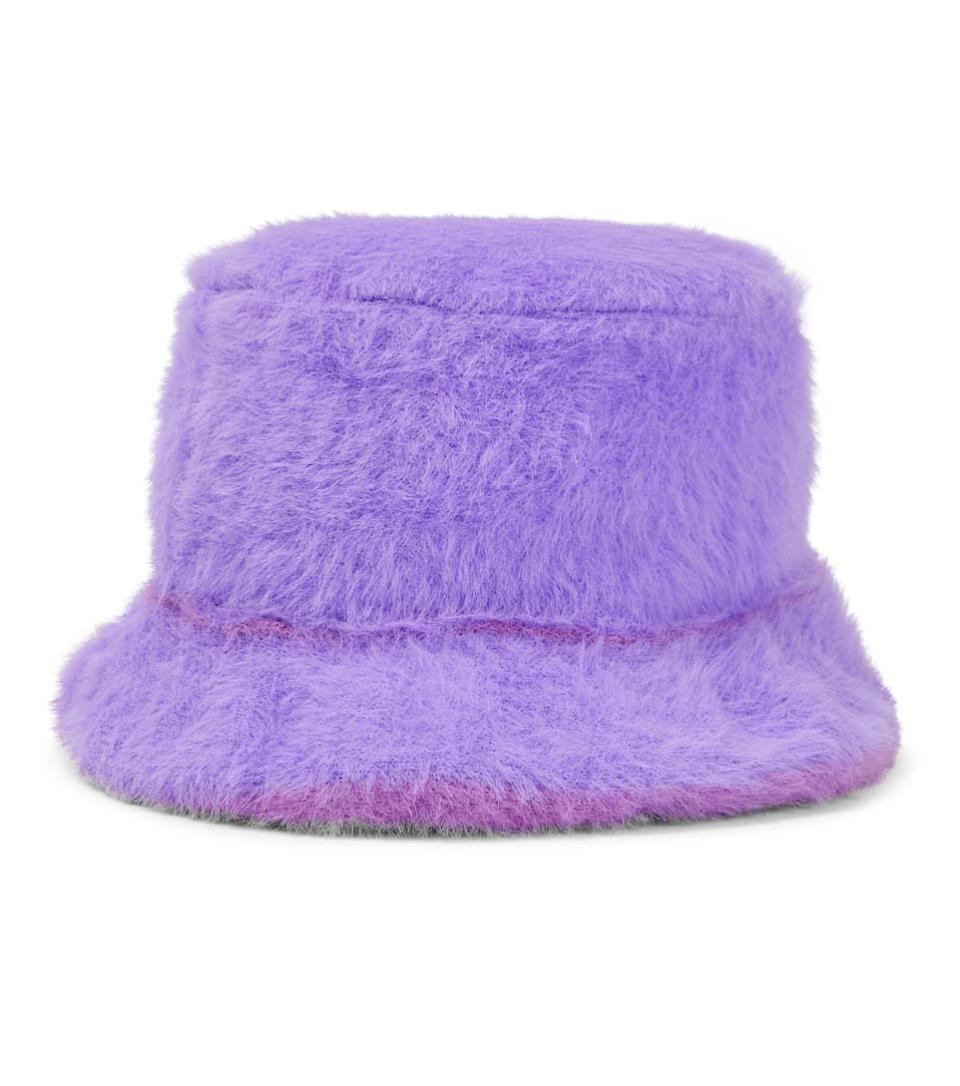 Le Bob Neve Faux Fur Bucket Hat