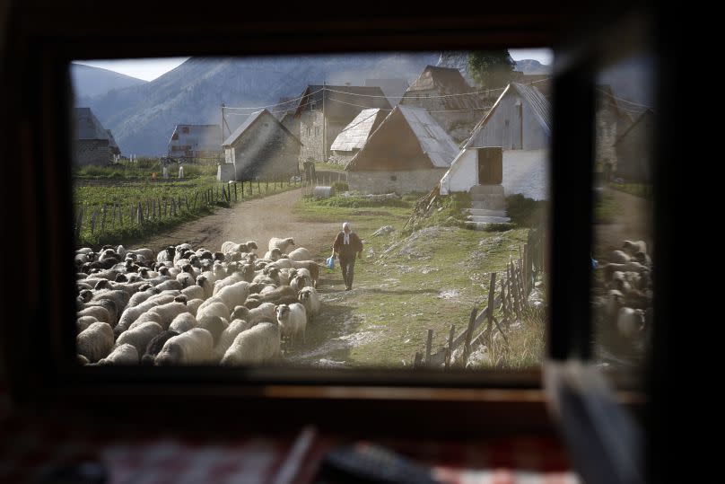 The remote mountain village of Lukomir, 50 kms south of Sarajevo