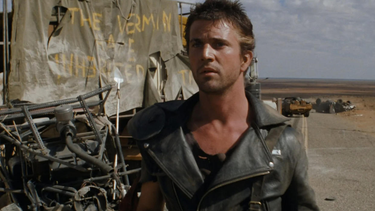  Mel Gibson in The Road Warrior. 