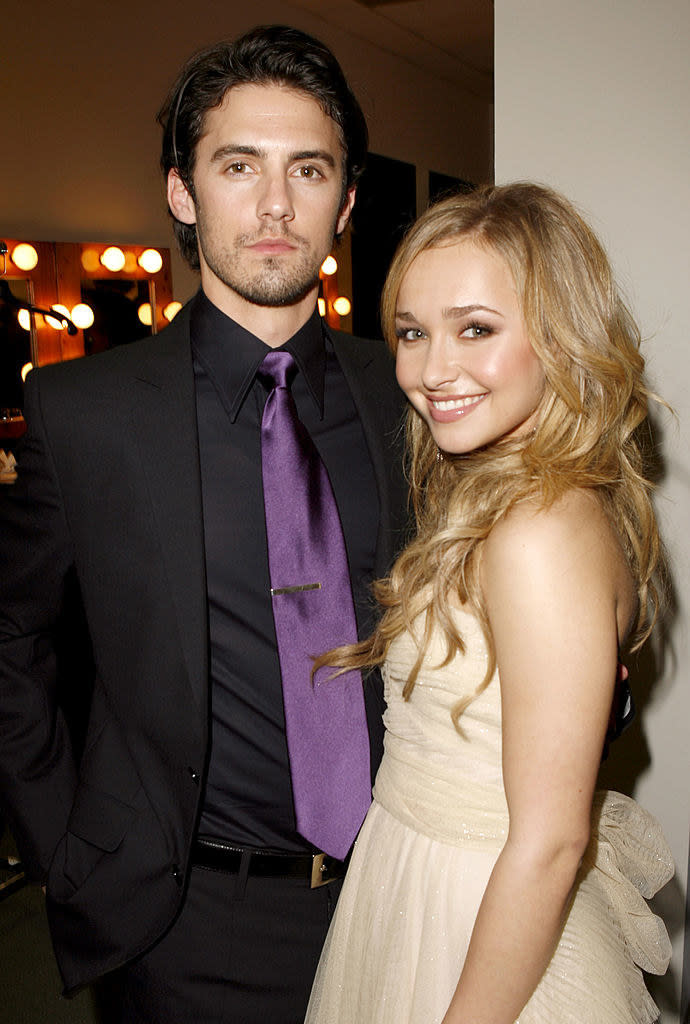 Milo Ventimiglia and Hayden Panettiere