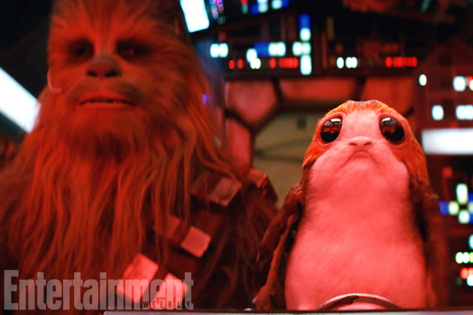 Star Wars: The Last Jedi introduces the porgs and caretakers