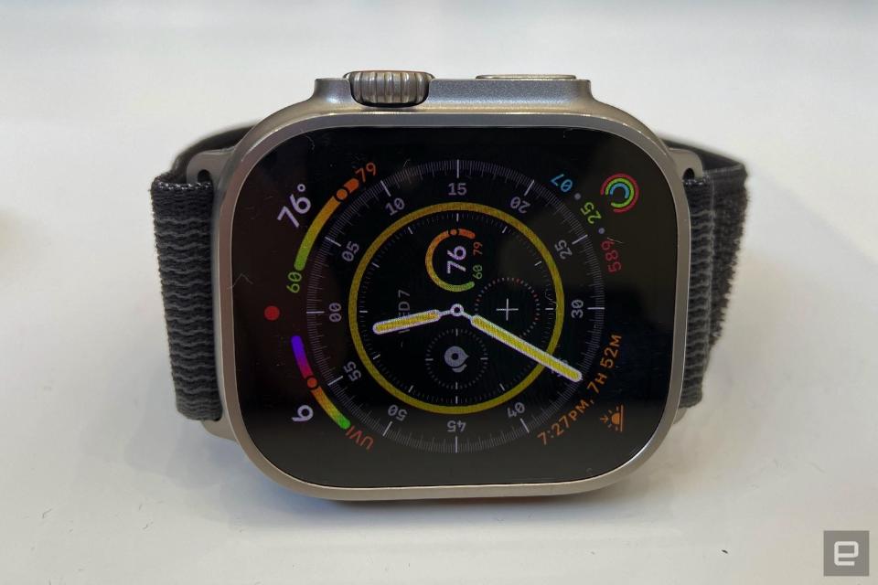 <p>Our first look at Apple's rugged Watch Ultra.</p> 