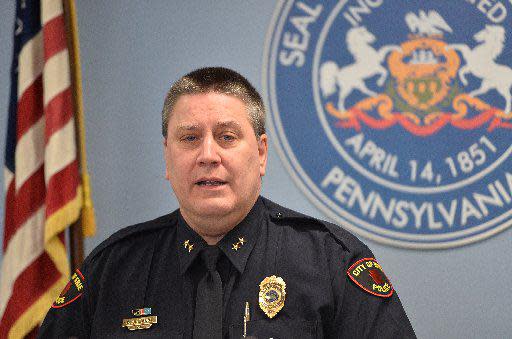 Erie Police Chief Dan Spizarny said concerted efforts to identify those responsible for committing violent crime in the city has helped bring down the number of reported shootings and other gun-related crime in Erie so far this year.