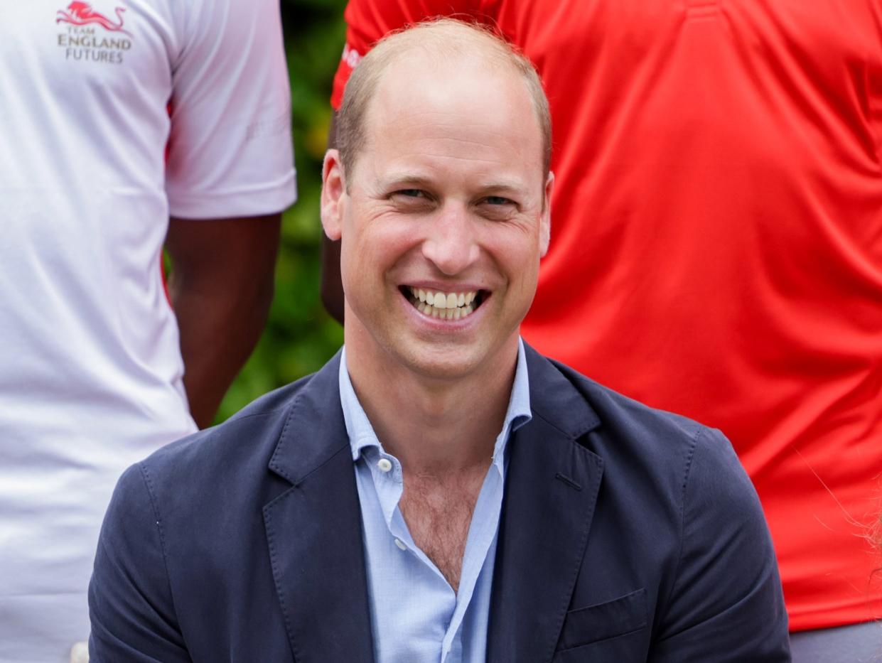 Prince William at the Commonwealth Games in Birmingham on August 2, 2022