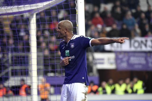 Vincent Kompany defender of Anderlecht during the Jupiler Pro