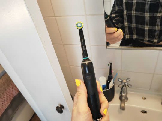 This Oral-B electric toothbrush is the best one I've owned. I just wish I'd got it while it was 60% less!