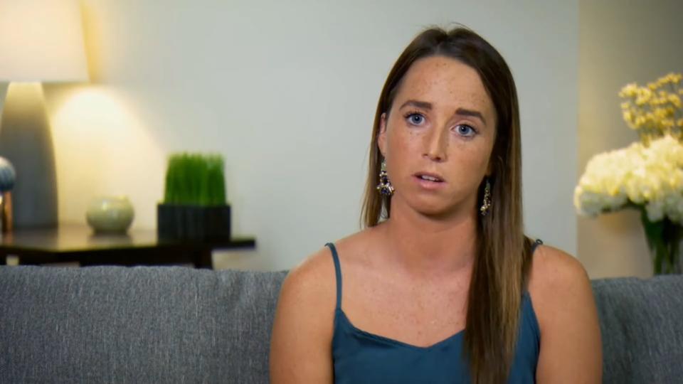 Katie Conrad on "Married at First Sight"