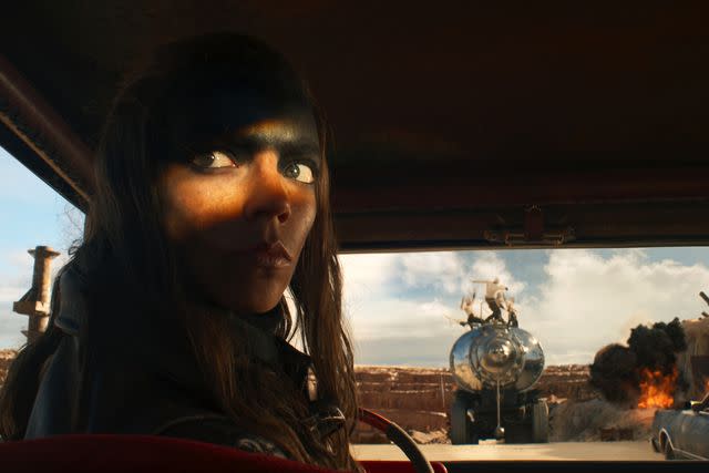 <p>Courtesy of Warner Bros. Pictures</p> Anya Taylor-Joy in "Furiosa"