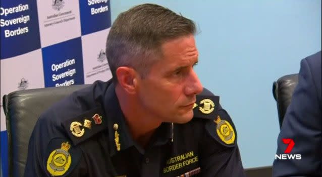 Australian Border Force Commissioner Roman Quaedvlieg has lashed out at 'scandal­mongers' while facing an investigation into his personal conduct. Picture: 7 News