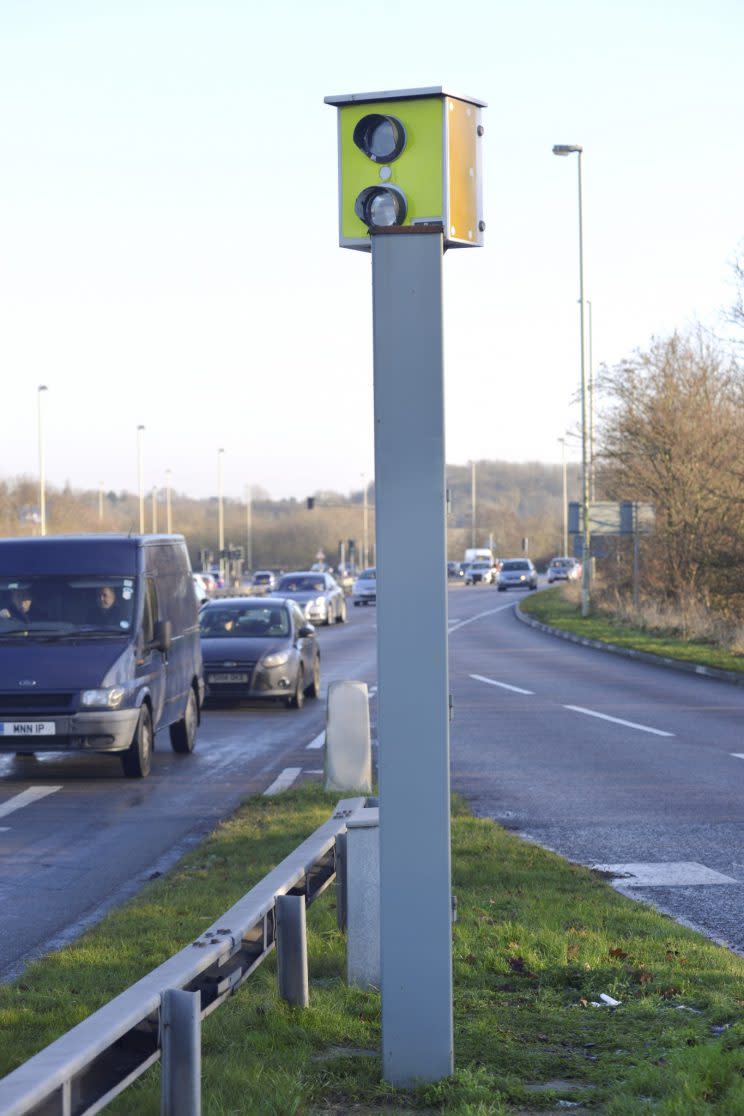 The country's most prolific traffic camera has been revealed