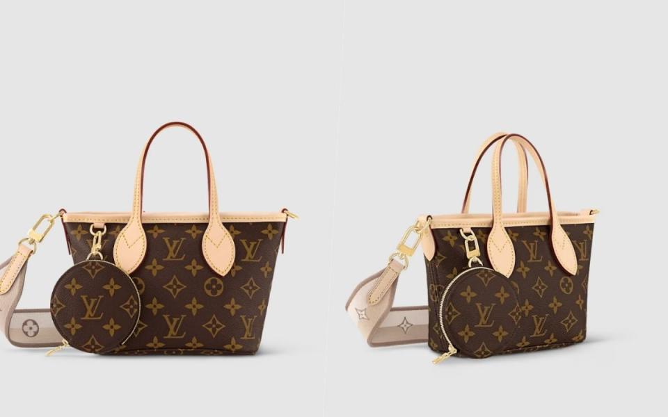 LOUIS VUITTON Neverfull BB NT$74,500 Photo Via:LOUIS VUITTON