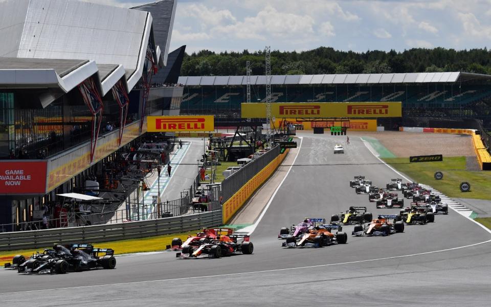 Laurel wreaths, no pits and 30 minutes of madness - sprint races arrive at British Grand Prix - REUTERS