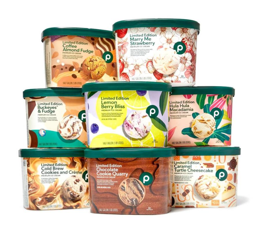 Publix rolls out eight limited edition ice cream flavors this summer at its stores in half-gallon size through Aug. 30, 2024.