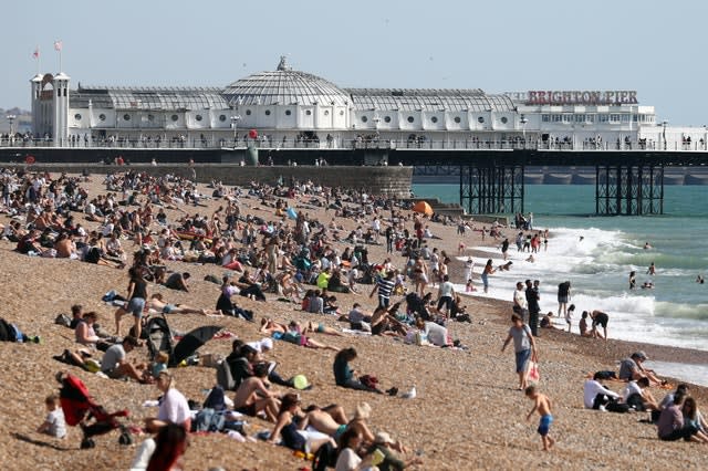 Brighton beach