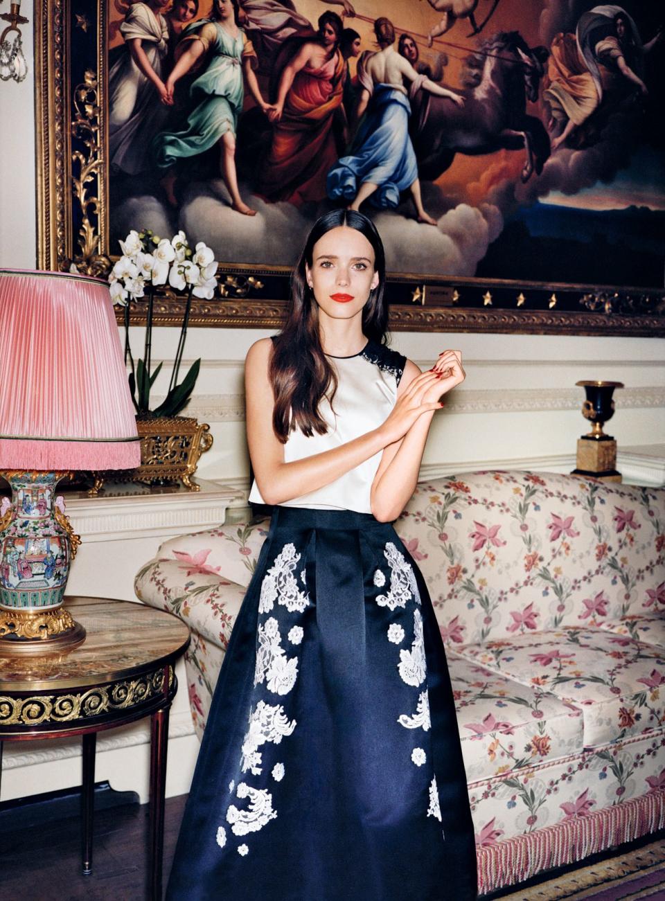 <h1 class="title">Stacy Martin</h1><cite class="credit">Photographed by Angelo Pennetta, <em>Vogue</em>, October 2015</cite>