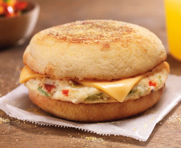 Dunkin’ Donuts: Veggie Egg White On An English Muffin