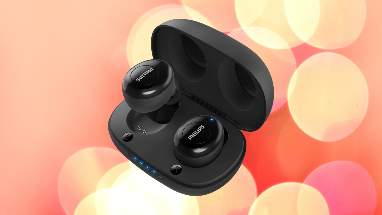 These Philips wireless earbuds are half price! (Photo: Walmart)