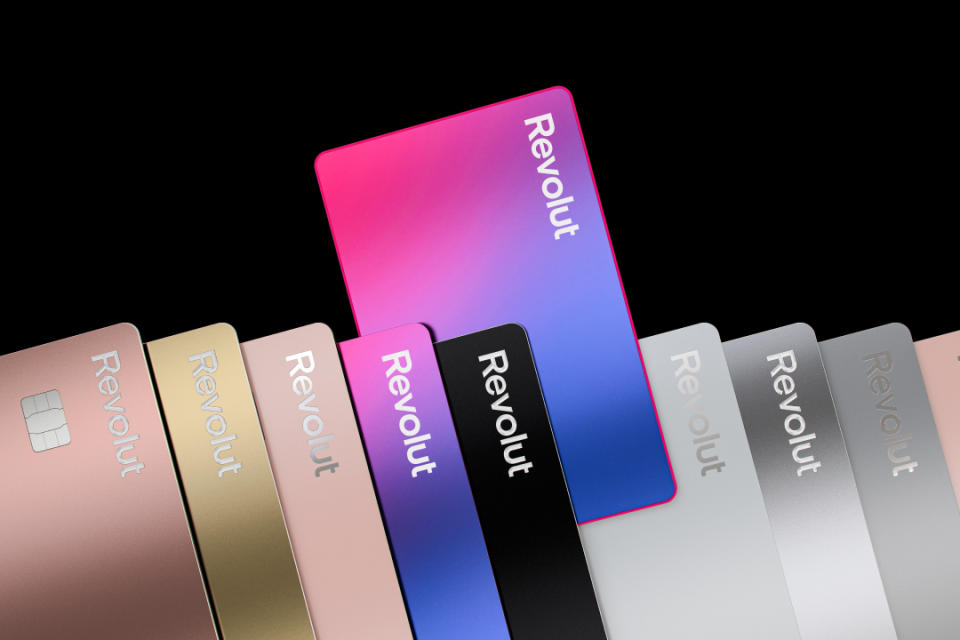 Revolut's new Plus cards. Photo: Revolut