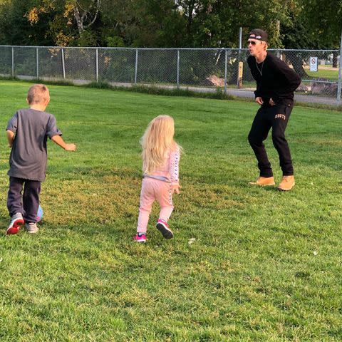 <p>Chad Michael Murray Instagram</p> Chad Michael Murray and his kids.