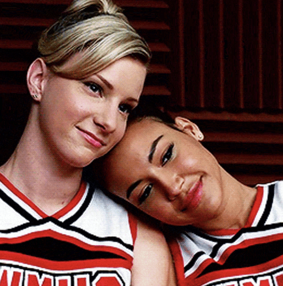 Brittany and Santana from "Glee"