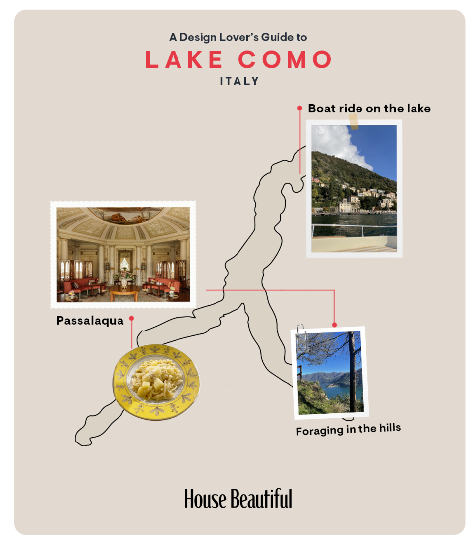 lake como travel guide map