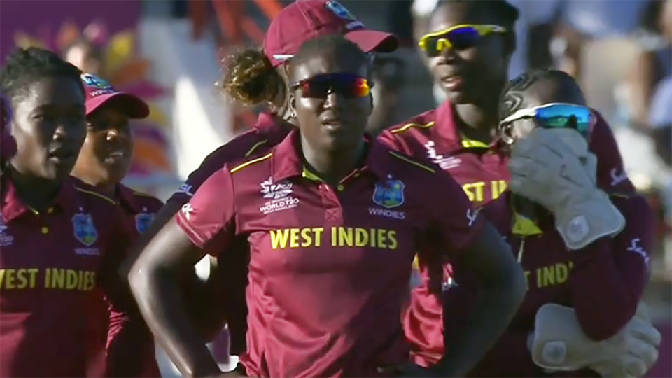 The Windies couldn’t believe it. Image: WT20