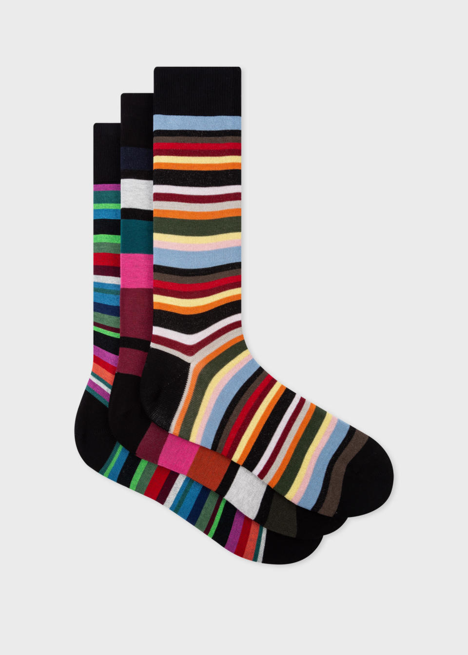 <p><a href="https://go.redirectingat.com?id=74968X1596630&url=https%3A%2F%2Fwww.paulsmith.com%2Fus%2Fthree-pack-multi-colour-stripe-socks&sref=https%3A%2F%2Fwww.townandcountrymag.com%2Fstyle%2Fmens-fashion%2Fg40835134%2Fbest-dress-socks%2F" rel="nofollow noopener" target="_blank" data-ylk="slk:Shop Now;elm:context_link;itc:0;sec:content-canvas" class="link ">Shop Now</a></p><p>Three Pack Stripe Socks</p><p>paulsmith.com</p><p>$95.00</p>