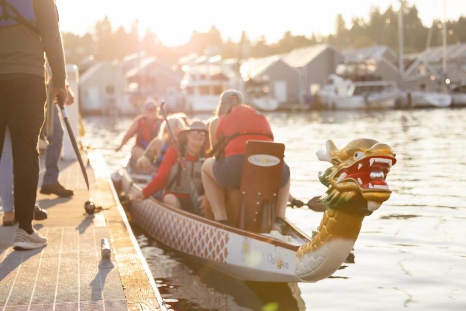 The Dragon Boat Festival, which hasn’t happened since 2019, is back on Saturday, July 13. In 2023, the Olympia Dragon Boat Club showed its skill at Harbor Days.