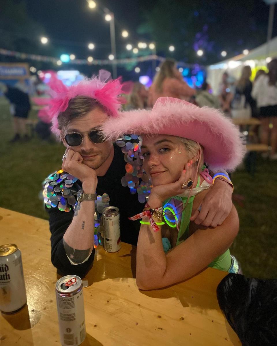 Florence Pugh at Wilderness Festival (Florence Pugh via Instagram)