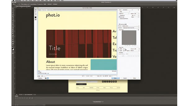 Photoshop tutorials: rapid prototyping